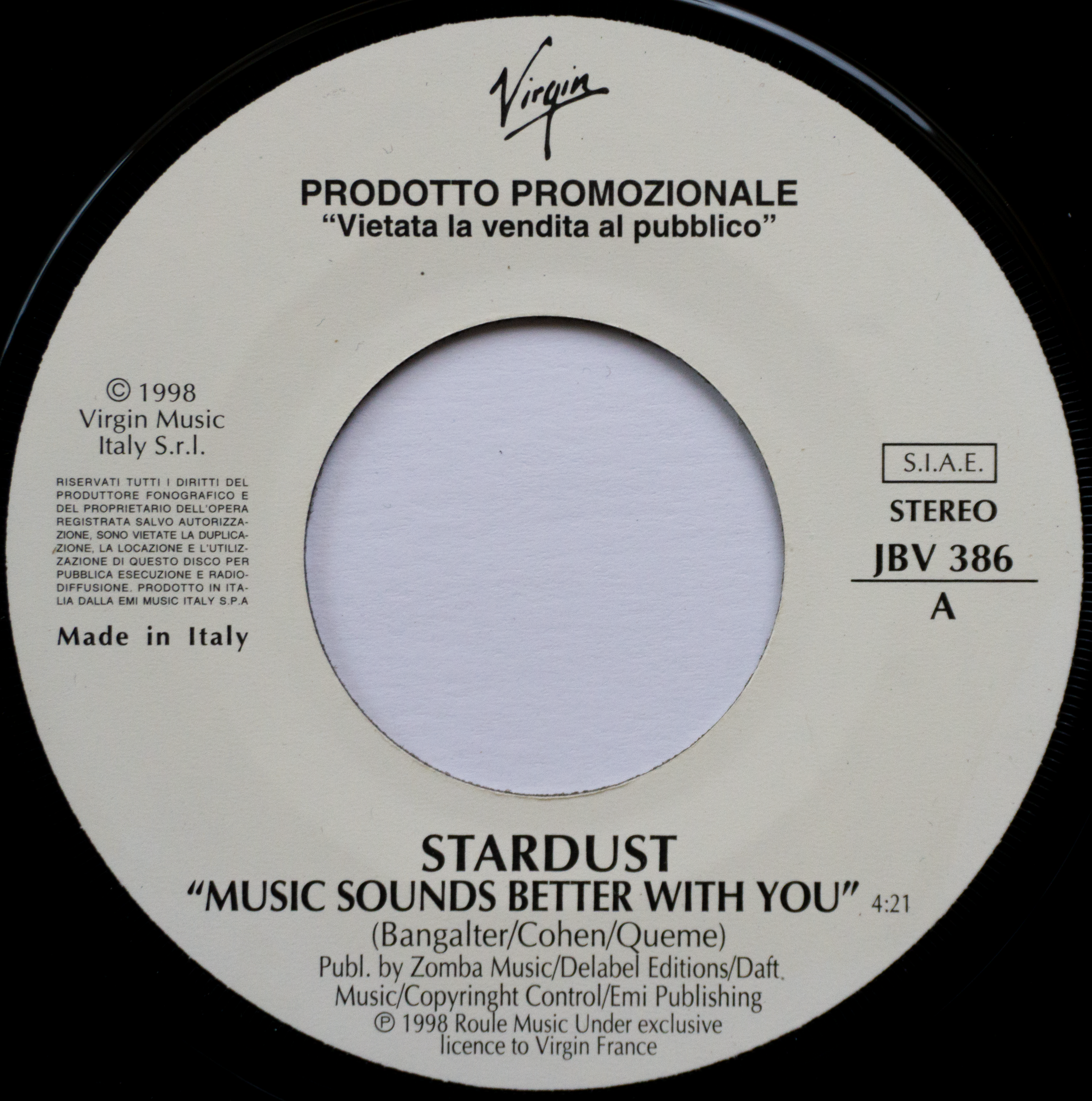 Music Sounds Better With You / T'innamorerò